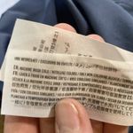 Abercrombie & Fitch Off the Shoulder Blue Embroidered Loose Fit Dress Small Photo 12