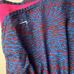 Nike  Women's Vibrant Blue and Pink Athletic Shorts Size Large Photo 1