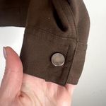 Chico's Vintage Button Snap Front Jacket Coat Classic 90s Style w/ Pockets Sz 1 Photo 4