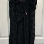 Juicy Couture Sheer Black Lingerie Teddy Babydoll Set Size Large NWT #2090 Photo 6