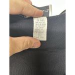 J.B.S. LTD Women’s Black Silver Glitter Velvet Swirl Top Long Sleeve XL Photo 4