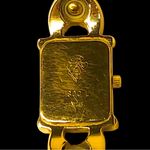 Gucci Vintage Gold Plated Ladies Swiss Made Dress Watch 1800L Photo 11