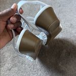 st. john's bay  White Wedge Sandals SIZE 10M Photo 5