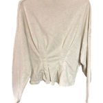 Pilcro Anthropologie  fitted cream sweater Photo 0
