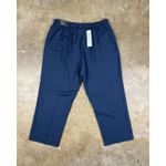 Alfred Dunner Pants Women’s 16W Navy Blue Classic Fit Pull Photo 1