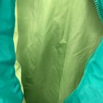 Coldwater Creek  L quilted fleece lined vest two tone green lime winter casual Photo 5