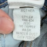Mother Denim‎ The Tripper High Rise Crop Flare Wander Dust Butterfly Women 27 Blue Photo 12