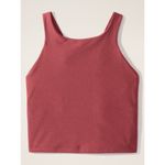 Athleta  M Purpose Crop Sports Bra D-DD Red Rock Matte Sheen Medium Photo 3