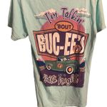 “I’m talking about bucees for a date night “ short sleeve shirt size small Green Photo 0