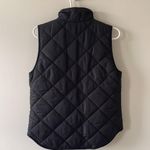 J.Crew Black Quilted Vest Photo 5