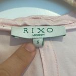 RIXO London Pink Mother of Pearl Buttons Blouse Jacket Sz S Photo 3