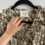 Tuckernuck HYACINTH HOUSE  Olive Floral Renee Ruffle Midi Dress Size XS Photo 5