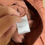 Young Fabulous and Broke Ollie Burnt Orange Satin Jogger Pants Photo 5