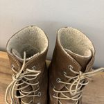 Timberland Teddy Fleece Lined Fold-Down Waterproof Leather Lace Up Boots Women’s Photo 6