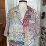 Johnny Was  merseille garden resort button down short sleeve Photo 5