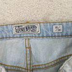 Lucky Brand Lucky Pins Short Denim Cutoffs High-rise Light Wash Women's Size 10 Photo 2