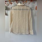Mango  CROCHET SHIRT Photo 6