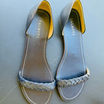 Talbots Leona Woven Leather Sandal Size 9 Photo 5