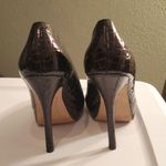 Joan & David  DV Flipp brown crocodile platform heels Photo 3