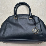 Michael Kors Black Leather Purse Photo 0