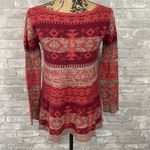 Free People  Free Aztec Striped Wool Blend
Sweater Photo 2