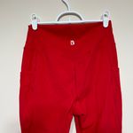 Buffbunny Red Leggings With Pockets Medium Photo 4