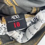 Rock & Republic Women's Low Rise Berlin Skinny Jeans Gray Gold Shimmer Size 10 Photo 9