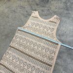 Free People  beaded knit Aztec design mini dress Photo 2