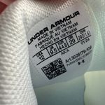 Under Armour Charged Assert 10 Women's White Light purple Athletic Shoes Size 12 Photo 3