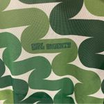 NWT y2K style funky green swirl sheer mesh open back strappy dress oversized top Photo 6