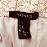 Forever 21 short knit blush lace, lined short, size M, NWT Photo 5