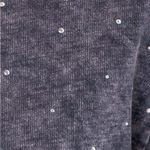 Le lis NWT Black Starlight Acid Wash Rhinestone Hoodie Size S Photo 13