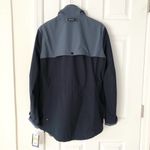 Nautica  Men’s Blue Colorblock High Windbreaker Anorak Zip Up Jacket NWT Small Photo 7