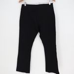 American Giant Black Bootcut Pants Made in USA Size 12 Photo 4