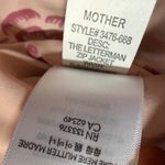 Mother S Sunshine City Bomber Jacket Pastel Pink Satin Rainbow Varsity Preppy Photo 10