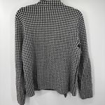 Ralph Lauren Lauren Jacket Womens XL Zip Black Wool Cashmere Blend Houndstooth Photo 10