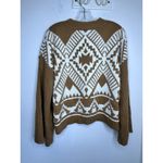 Wrangler  WOMEN'S SOUTHWESTERN SWEATER CREW NECK LONG SLEEVE MUSTARD SIZE MEDIUM Photo 5