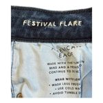 American Eagle Festival Flare Jeans Women Size 8 Short High Rise Dark Wash Denim Blue Photo 11