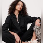 Banana Republic Banana‎ republic classic linen shirt in black Photo 0