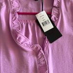 Gibson NWT  Look Lilac Ruffle Tank Photo 1