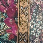 Soft Surroundings  Open Front Kimono Floral Sequin Beaded Jacket Topper PXS EUC Photo 8