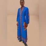 Farm Rio  Maxi Dress Blue Photo 8