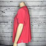 89th and Madison NWT Size 3X Pink Short Sleeve w/ Silver Buttons Blouse Top Photo 2