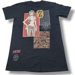 Atsuko Shirt Size Small S Nami Black Tee Anime Graphic Tee Graphic Print T-Shirt Unisex Photo 0