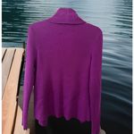 Ralph Lauren EUC Chic Lauren Womens Sz S Open Cardigan Purple Western Preppy Photo 3