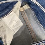 MOTHER THE INSIDER CROP STEP CHEW WASH DANCING ON COALS Hi Rise Kick Flare Ankle Blue Size 25 Photo 16