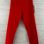 Zella  NWT Orange Red Compression Athletic Leggings Size XS Photo 0