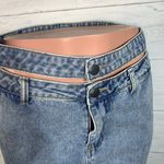 Cloud Ten double waistband jeans high rise frayed hem women size M Photo 9