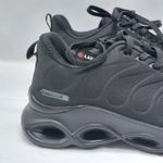 Larnmern Womens Steel Toe Safety Work Shoes Sneakers Size 7 Black Grunge Outdoor Photo 3