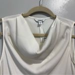 EXPRESS NWT  Sleeveless Cowl Neck Ivory Blouse Size XS Photo 1